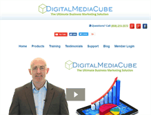 Tablet Screenshot of digitalmediacube.com